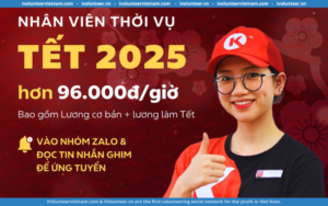 Circle K Vietnam Tuyển Dụng Nhân Viên Thời Vụ Tết Âm Lịch 2025