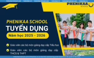 Phenikaa School Tuyển Dụng Trên 30 Vị Trí Cho Năm Học 2025-2026